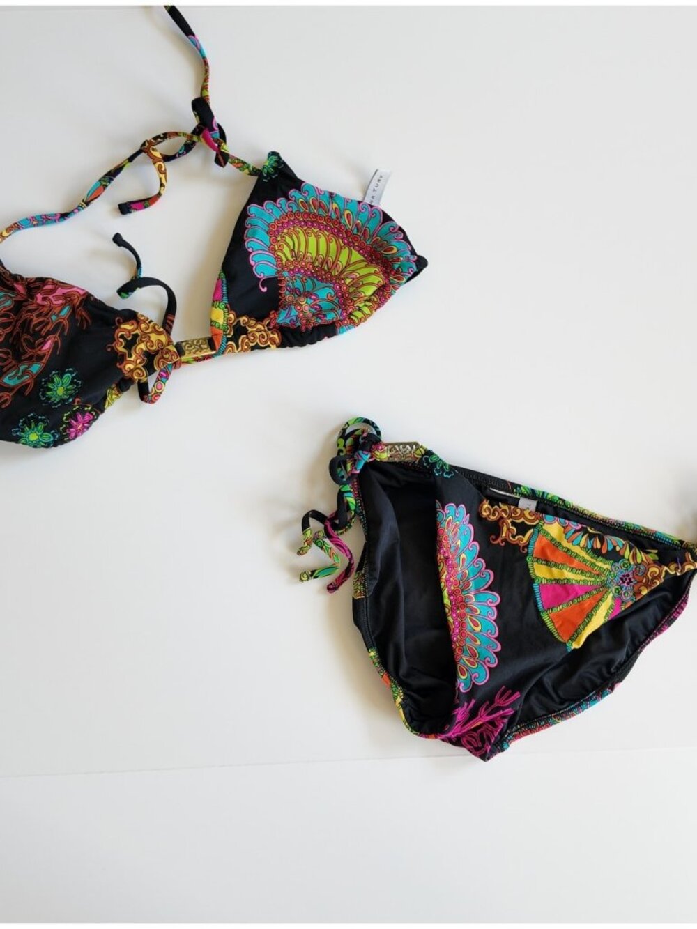 trina turk 2 piece bikini size small